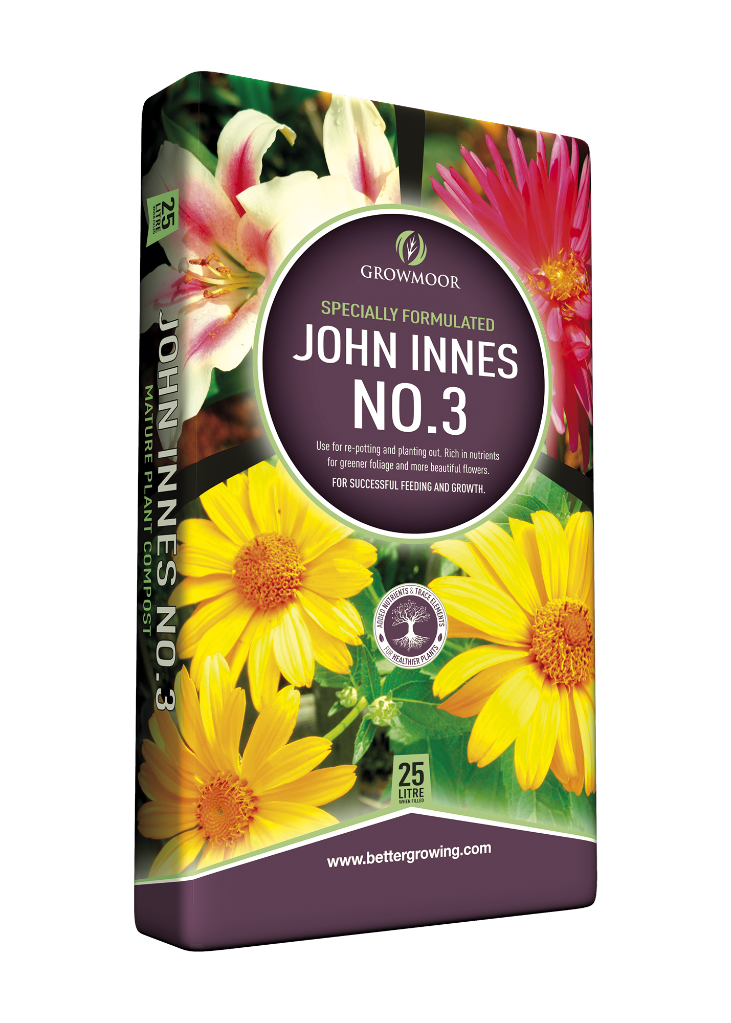 Growmoor John Innes No3 25Ltr LOCAL DELIVERY ONLY