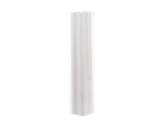 Kaemingk Candle Wax Dinner Box 4 White