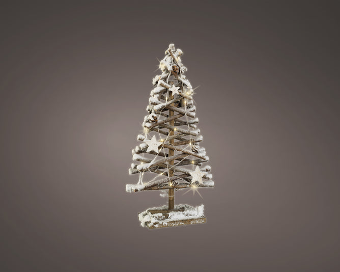 Micro LED Rattan Tree 50cm