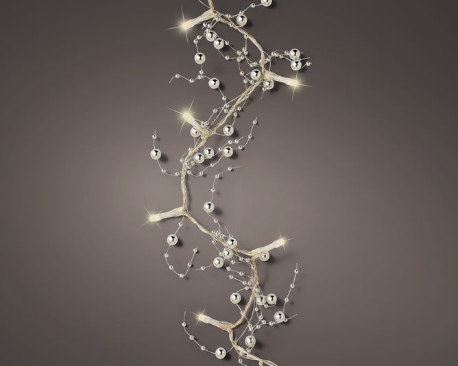 LED Bead Decoration String Lights - Warm White 120cm