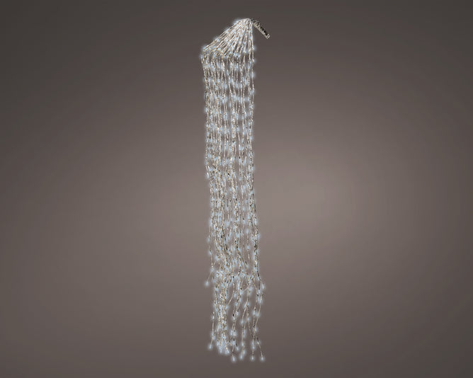 LED Cascade Lights Flashing Effect - Cool White 200cm