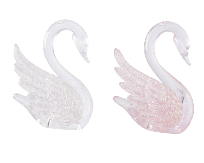 Glitter Swan