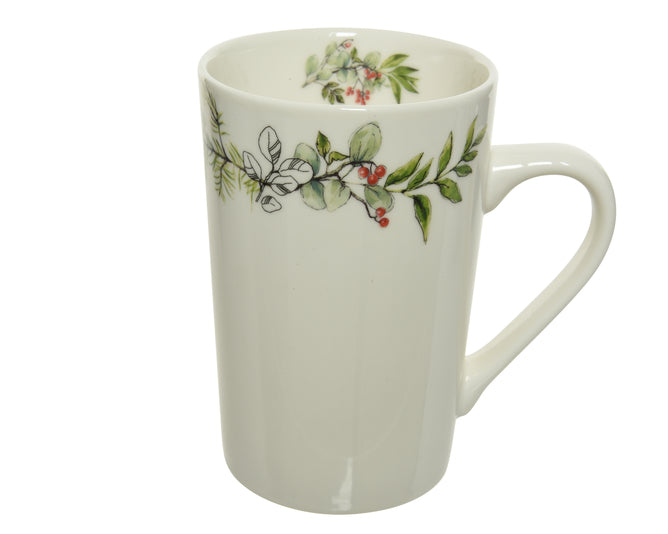Mug Porcelain Wreath