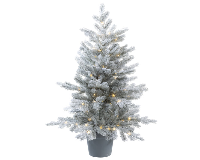 Grandis Tree Frosted Micro LED 120cm