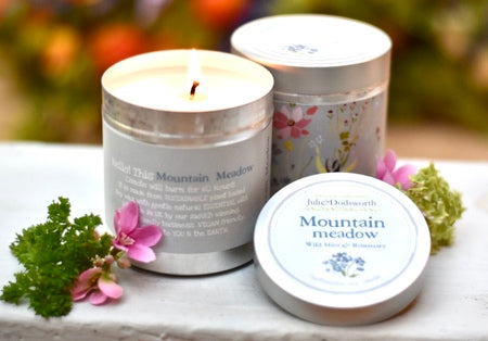 Julie Dodsworth Mountain Meadow Soy Wax Candle Tin