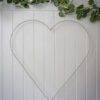 Beaded Large Open Heart