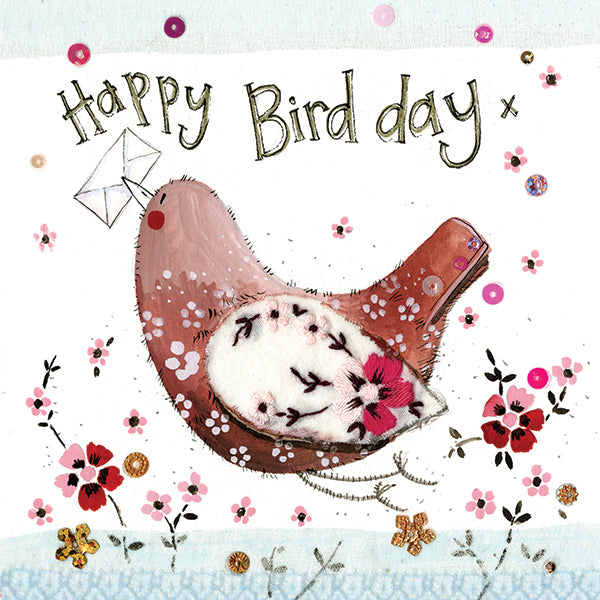 Happy Bird Day Birthday Card