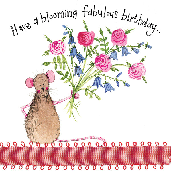 Blooming Fabulous Birthday Card