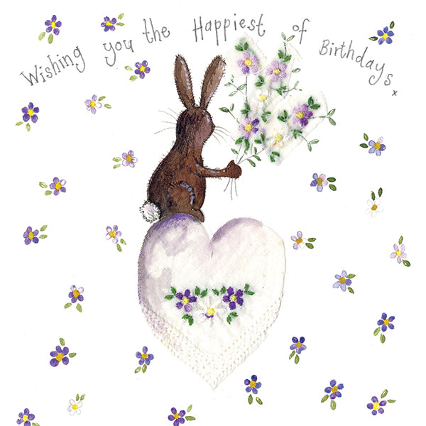 Bunny Birthday Card