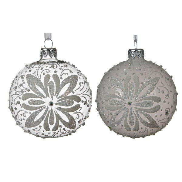 Bauble Glitter Flower