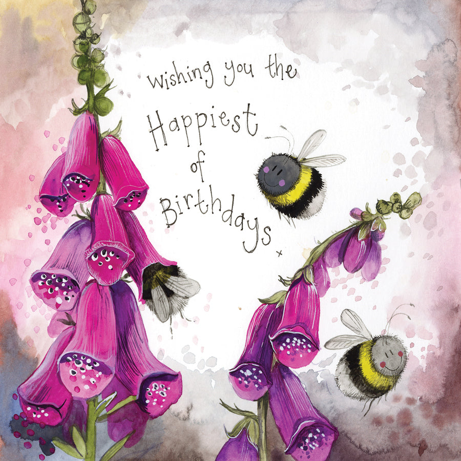 Sunshine Bees Birthday Card