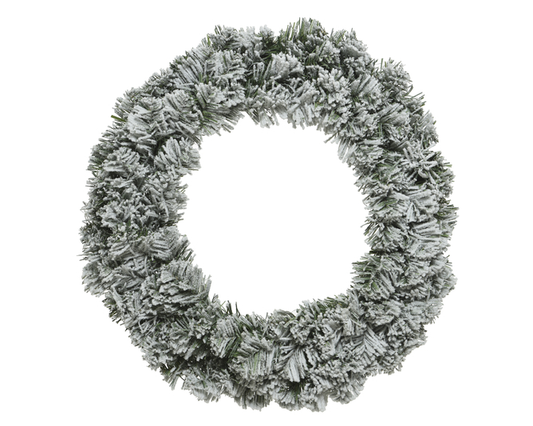 Kaemingk Imperial Wreath Snowy Indoor 50cm