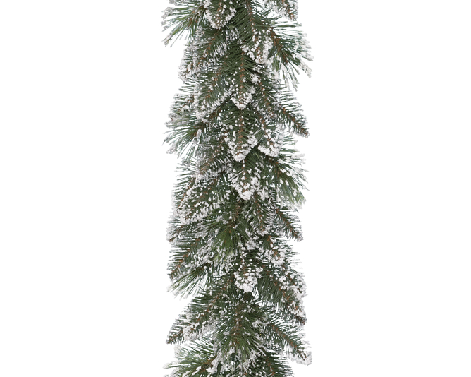 Kaemingk Finley Garland Frosted Indoor 2.7m