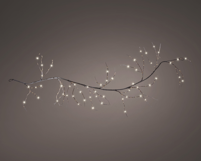 Kaemingk Micro LED Garland 150cm Brown
