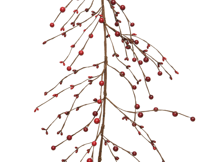 Kaemingk Red Berries Garland 1.3m