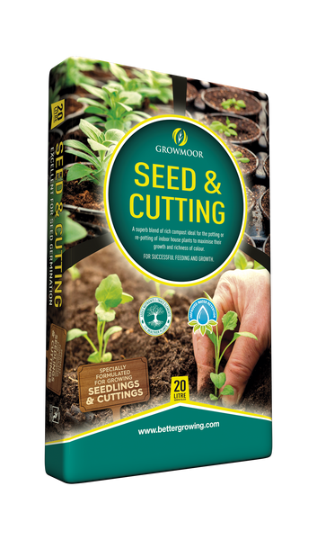 Growmoor Seed and Cutting Compost 20ltr  LOCAL DELIVERY ONLY