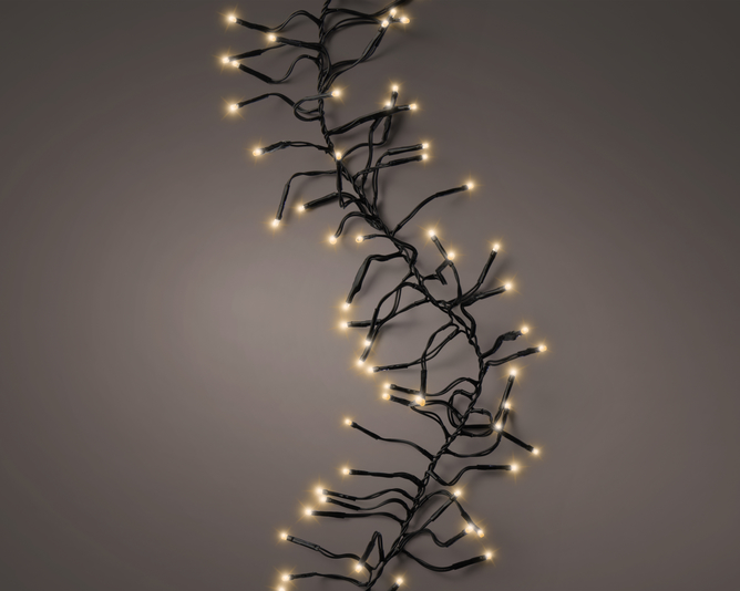 Kaemingk LED Cluster Lights 1350cm 8 Functions Outdoor Classic Warm