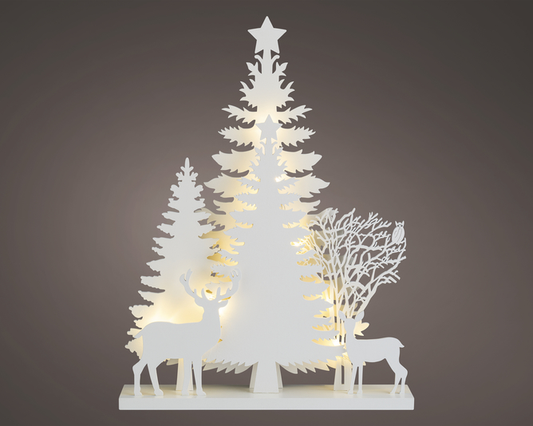 Kaemingk LED Scenery Plywood Forest