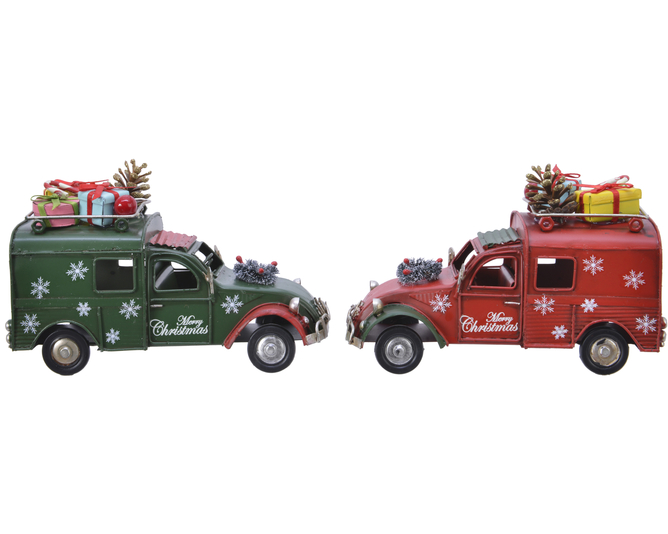 Kaemingk Car Iron Glitter Pinecone