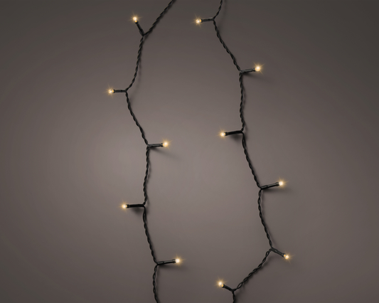 Kaemingk LED Durawise Basic Lights Warm White 8 Function Twinkle Effect Outdoor 710cm
