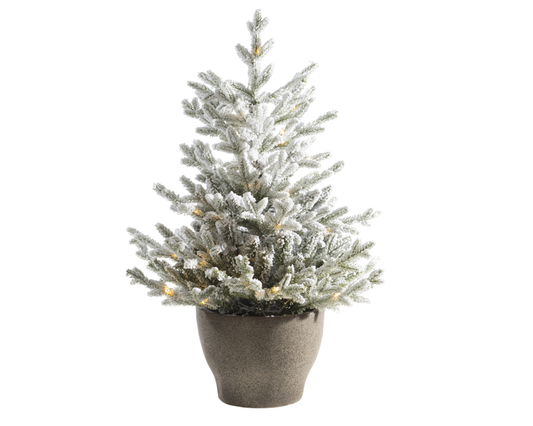 Kaemingk Norway Tree Micro LED Outdoor Dia50-H90cm Green