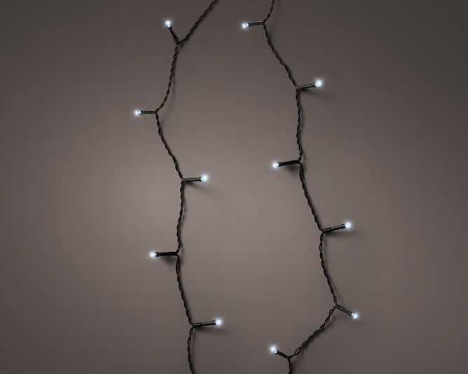 Kaemingk LED Durawise Basic Lights 8 Function Twinkle Effect Outdoor 710cm Cool White