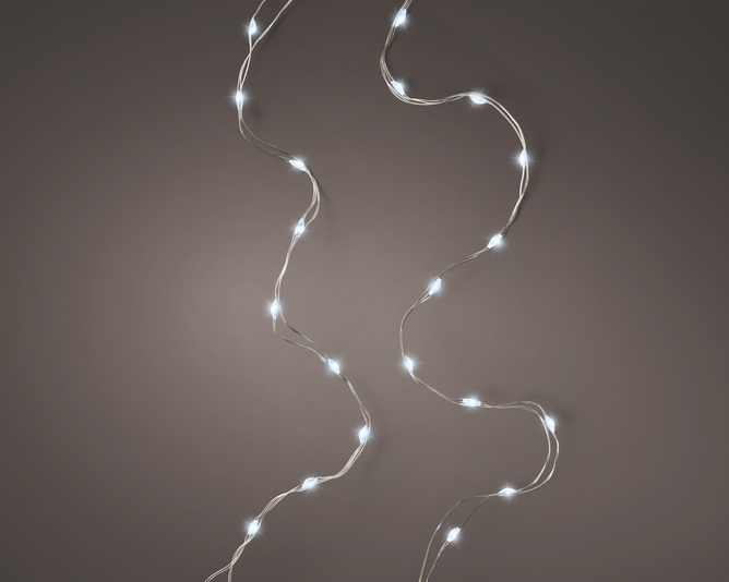 Kaemingk Durawise Micro LED String Lights 245cm Cool White