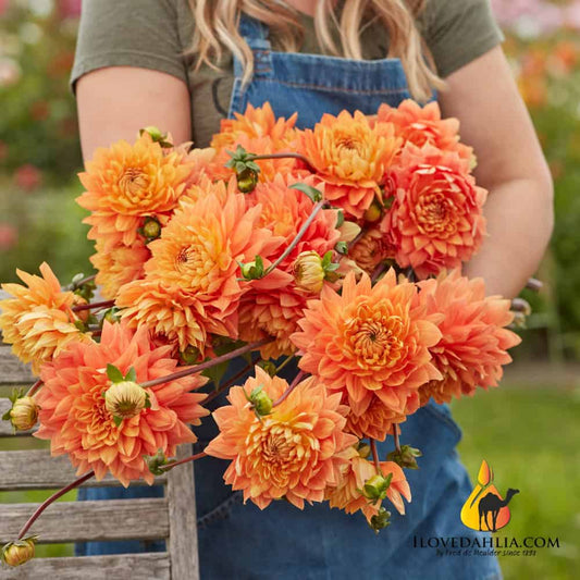 Dahlia Salmonette