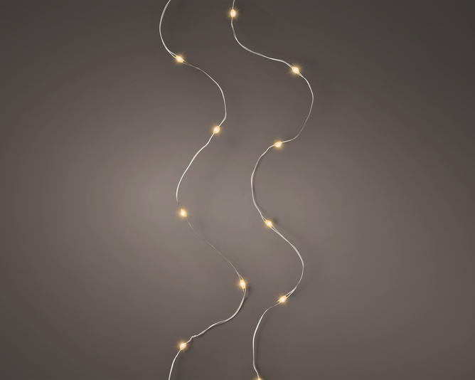 Kaemingk Micro LED Stringlights Steady 195Cm Indoor Copper/Classic Warm