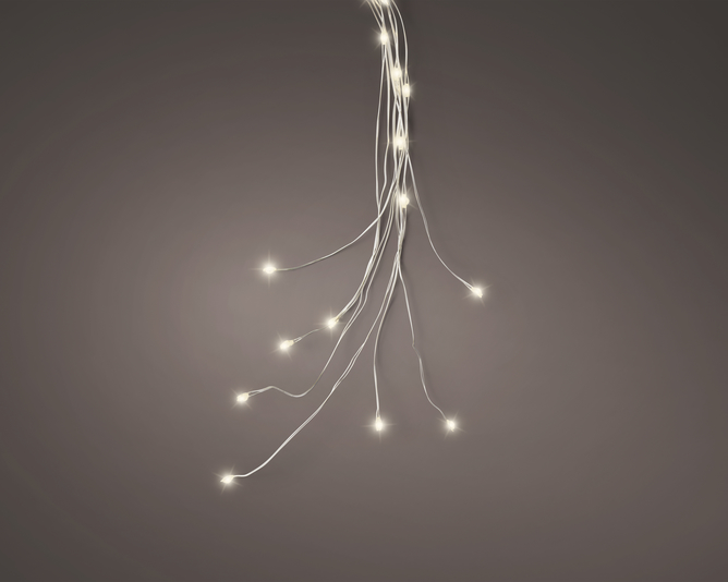Kaemingk Micro LED Bunch Flashing Effect Indoor L210cm Gold/ Warm White