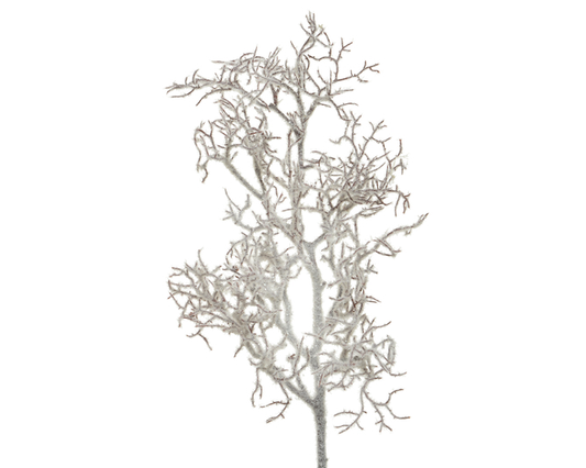 Kaemingk Branch Polyester White 80cm