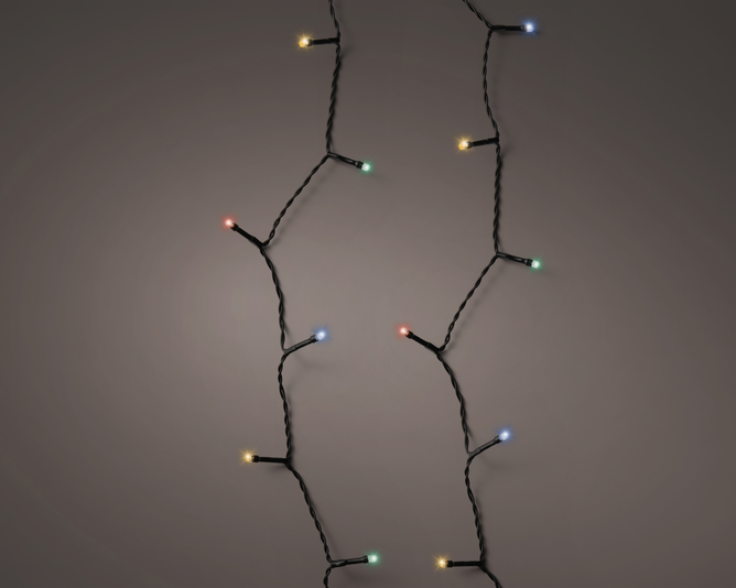 Kaemingk Durawise Basic Lights Multi Coloured  Outdoor 1790cm