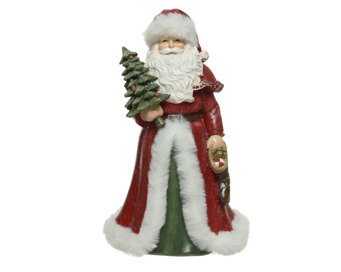 Kaemingk Santa Polyester With Beard H55cm