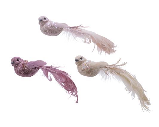 Kaemingk Clip on Bird Glitter