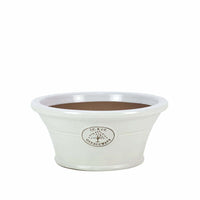 Apta J.C & Co White Glazed Bowl 42cm