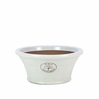 Apta J.C & Co White Glazed Bowl 34cm