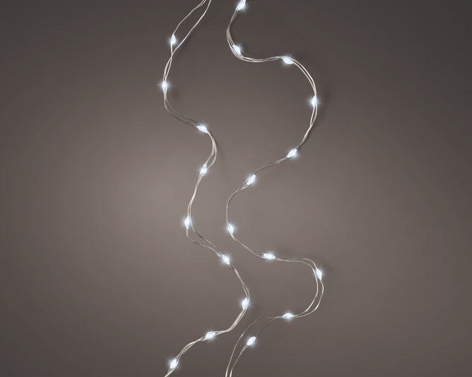 Micro LED String Lights  - Cool White 495cm