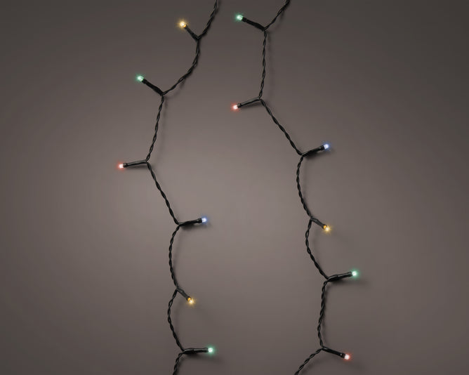 LED String Lights With Twinkle Effect - Multicoloured 1430cm