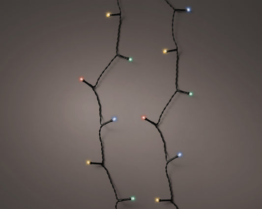 LED Battery Lights - Multicoloured 1790cm