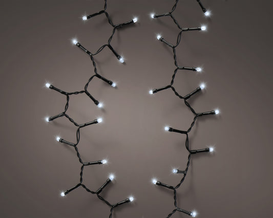 LED Compact Lights 8 Function Twinkle Effect - Cool White 470cm