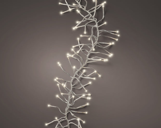LED Cluster Lights Twinkle Effect - Warm White 1350cm