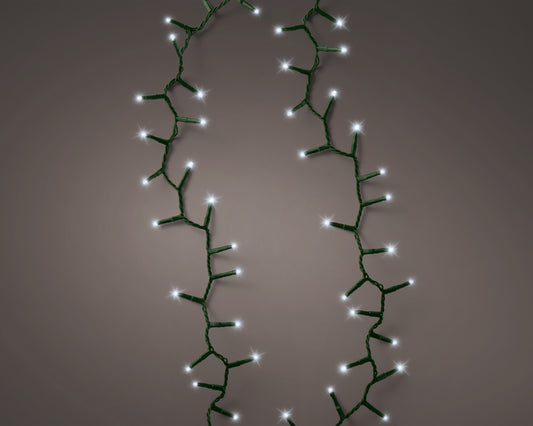 LED Compact String Lights With Twinkle Effect - Cool White 3400cm