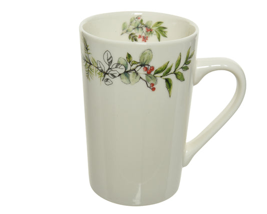 Mug Porcelain Wreath