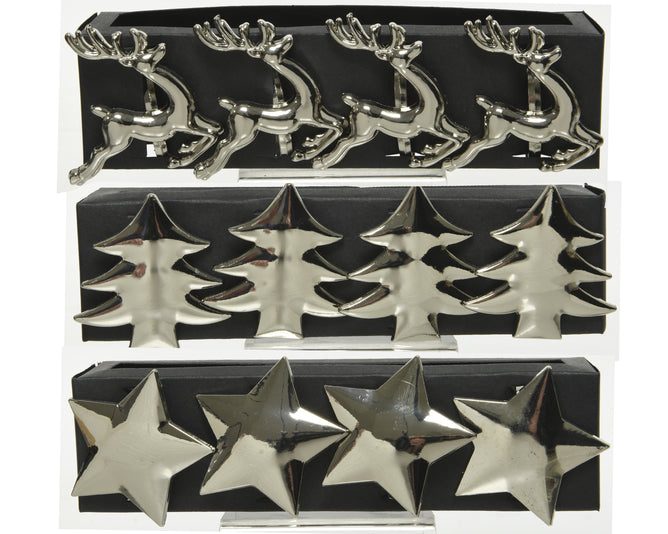 Box Of 4 Napkin Rings