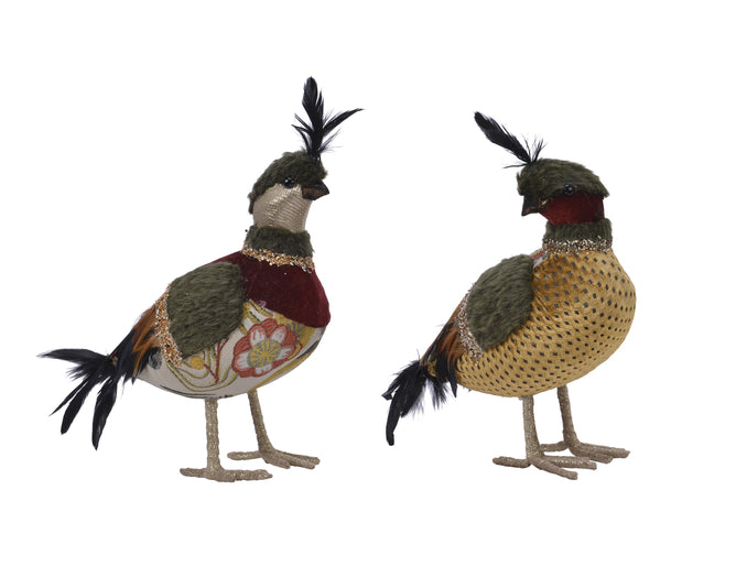 Velvet Christmas Bird