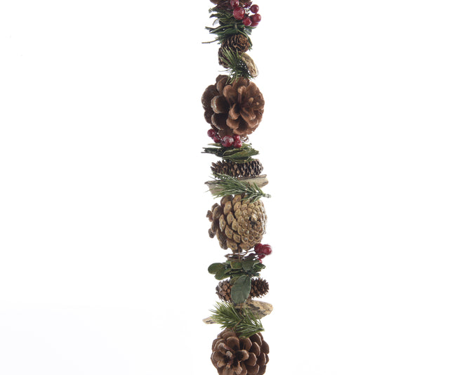 Pinecone & Berries Garland