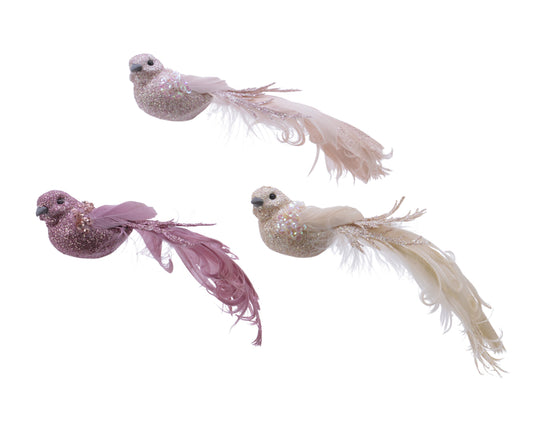Glitter Bird Decoration