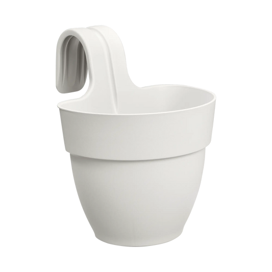 Elho Vibia Campana Easy Hanger Pot - Small - Silky White