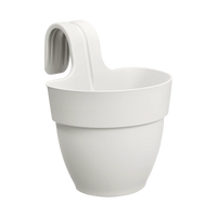 Elho Vibia Campana Easy Hanger Pot - Small - Silky White