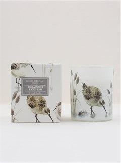 Gisela Graham Boxed Scented Candle - Sandpiper/Chamomile & Cotton